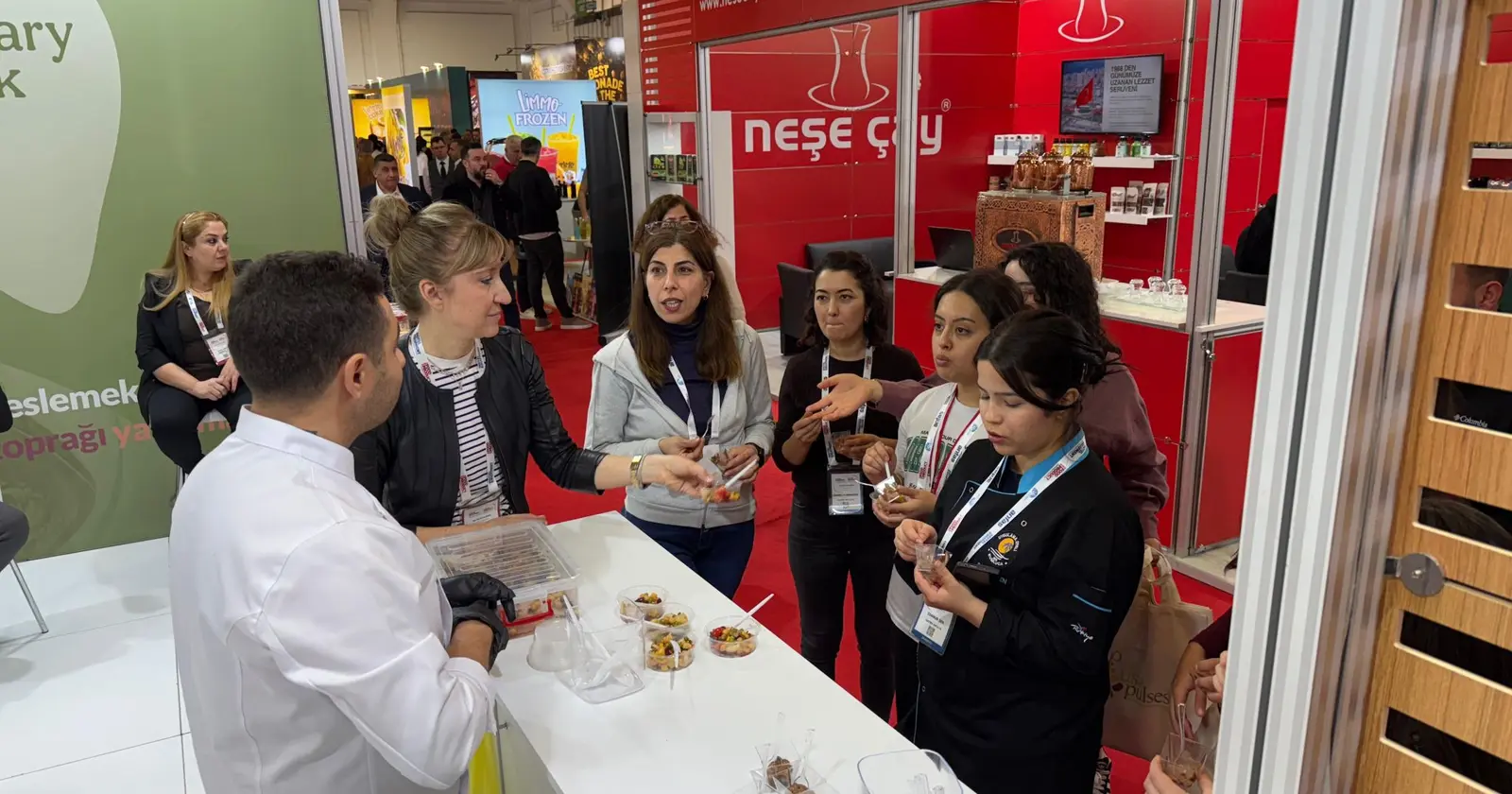USA Pulses booth at ANFAŞ FoodProduct in Antalya
